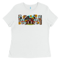 White barn mom western mother s day Ladies Tee - texasbilliewilder