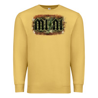 Antique Gold Camouflage Patterned Mini Tried Premium Sweatshirt - Bettercallsaul