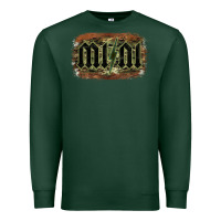 Sports Green Camouflage Patterned Mini Tried Premium Sweatshirt - Bettercallsaul