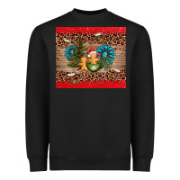 Black christmas trees gemstone Heavyweight Sweatshirt - AdoDesignShop