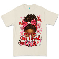 Bone one loved cna afro messy bun Premium Tee - texasbilliewilder