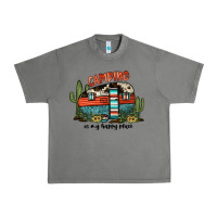 Tornado camping is my happy place Urban Heavy Tee - JahusDesignShop