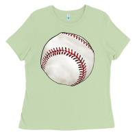 Matcha baseball Ladies Tee - texasbilliewilder