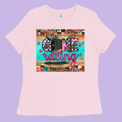 Gone Racing Ladies Tee Designed By Jahusdesignshop