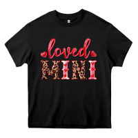 Black loved mini Heavy Core Tee - RanaPortraitStore