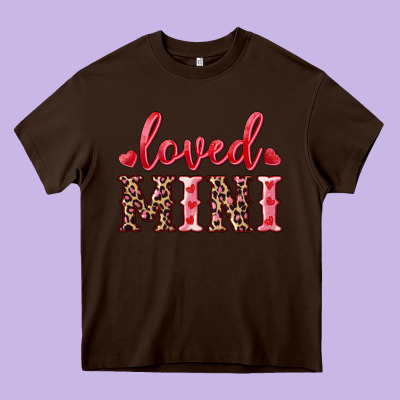 Loved Mini Heavy Core Tee Designed By Ranaportraitstore