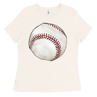 Bone baseball Ladies Tee - texasbilliewilder