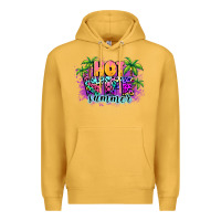 Mustard Hot wife summer Premium Hoodie - NancyCooperArtShop
