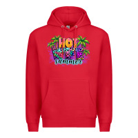 Red Hot wife summer Premium Hoodie - NancyCooperArtShop