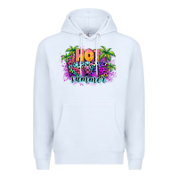 White Hot wife summer Premium Hoodie - NancyCooperArtShop