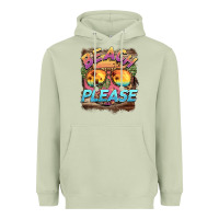 Matcha becach please Heavyweight Hoodie - BarkalooDesign