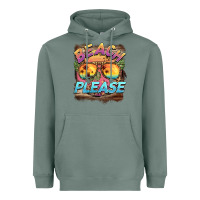 Sage becach please Heavyweight Hoodie - BarkalooDesign