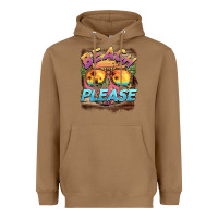 Toasted Coconut becach please Heavyweight Hoodie - BarkalooDesign