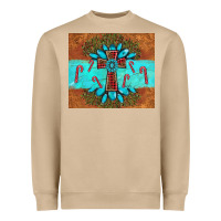 Mushroom christmas cross gemstone Heavyweight Sweatshirt - AdoDesignShop