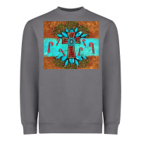 Storm christmas cross gemstone Heavyweight Sweatshirt - AdoDesignShop