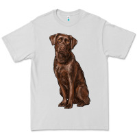 Dove Grey labrador retriever Premium Tee - RanaPortraitStore