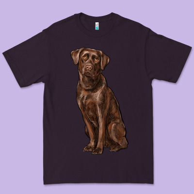 Labrador Retriever Premium Tee Designed By Ranaportraitstore