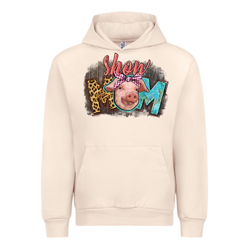 Show Mom Pig Urban Hoodie by CowGirlArtShop | Teevron