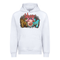 White Show mom pig Urban Hoodie - CowGirlArtShop