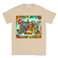 Mushroom joy jesus Classic Tee - CowhideDigitalArt