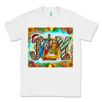 White joy jesus Classic Tee - CowhideDigitalArt