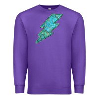Purple Turquoise Lightning Premium Sweatshirt - Bettercallsaul