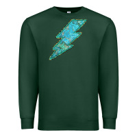 Turquoise Lightning Premium Sweatshirt | Teevron