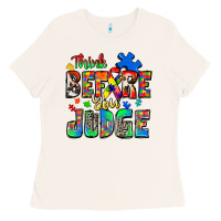 Bone think before you judge autism Ladies Tee - Zillion Design Studio