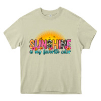 Mossy sunshine is my favorite color Heavy Core Tee - Zillion Design Studio