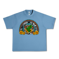 Pebble Blue cactus sunflower horseshoe rainbow Urban Heavy Tee - Artiststas