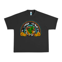 Pigment Black cactus sunflower horseshoe rainbow Urban Heavy Tee - Artiststas