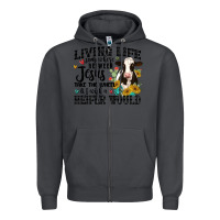 Smoke living life somewhere between jesus take the wheel Zipper Hoodie - MaliasSmallBusiness