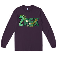 Plum two rex Long Sleeve Tee - MaliasSmallBusiness