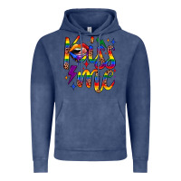 Vintage Denim kiss me Vintage Hoodie - JahusDesignShop