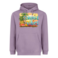 Lavender summer vibes sunset and fruits Heavyweight Hoodie - BarkalooDesign