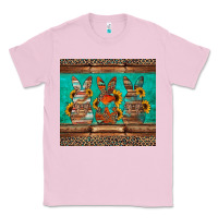 Bubblegum Pink western easter bunnies Classic Tee - Jasminsmagicworld
