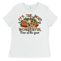 White it's the most wonderful time of the year Ladies Tee - RanaPortraitStore