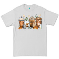 Dove Grey latte coffee cups Premium Tee - Zillion Design Studio