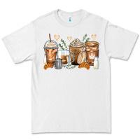 White latte coffee cups Premium Tee - Zillion Design Studio