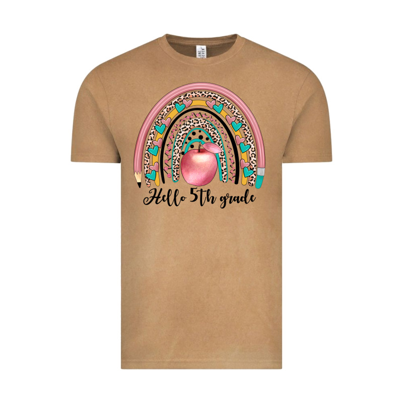 Hello 5th Grade Vintage Tee by JahusDesignShop | Teevron