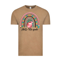 Vintage Coffee hello 5th grade Vintage Tee - JahusDesignShop