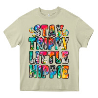 Mossy stay trippy little hippie Heavy Core Tee - Zillion Design Studio