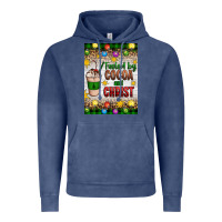 Vintage Denim christmas fueled by cocoa and christ Vintage Hoodie - Artiststas