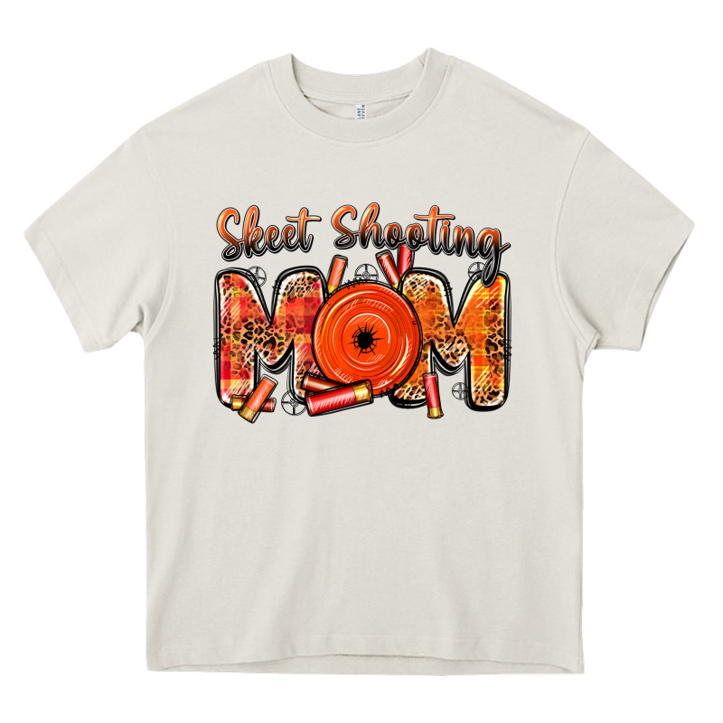 Skeet Shooting Mom Heavy Core Tee by BarkalooDesign | Teevron