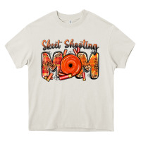Cream skeet shooting mom Heavy Core Tee - BarkalooDesign