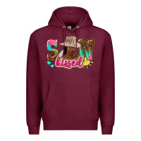 Afro Woman With Sunkissed Premium Hoodie | Teevron