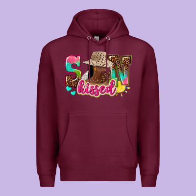 Afro Woman With Sunkissed Premium Hoodie Designed By Nancycooperartshop