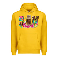 Lemon Afro woman with sunkissed Premium Hoodie - NancyCooperArtShop