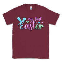 Burgundy my first easter Classic Tee - Jasminsmagicworld