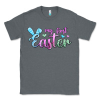 Charcoal Heather my first easter Classic Tee - Jasminsmagicworld